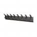 Acorn Wall Mounted Coat Rack with 8 Hooks 830x57x1200mm Black NW620582 NW620582