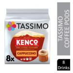 Tassimo Kenco Cappuccino Pods 16s (8 Drinks) NWT001