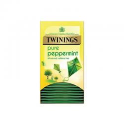 Twinings Pure Peppermint Herbal Infusion Enveloped Tea Bags (Pack of 20) NWT017