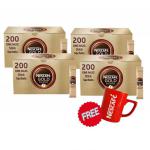 Nescafe Gold Blend One Cup Sticks Coffee Sachets (Pack of 800) with FREE Nescafe Mug NWT066P/NWT5106