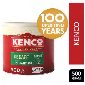 Kenco Decaffeinated Instant Coffee 500g Tin NWT068P