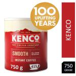 Kenco Smooth Instant Coffee 750g Tin NWT070