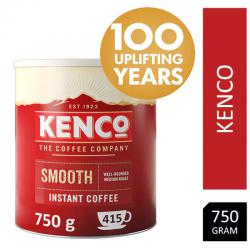 Kenco Smooth Instant Coffee Tin 750g 415 Cups NWT070