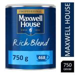 Maxwell House Rich Instant Coffee 750g Tin NWT078