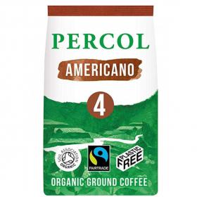 Percol Fairtrade All Day Americano Ground Coffee 200g NWT094