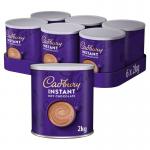 Cadbury Instant Drinking Chocolate 2kg Add Water - PACK (6) NWT103P
