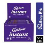 Cadbury Fairtrade Hot Chocolate Instant Sticks 28g (Pack of 50) NWT104