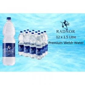 Radnor Hills Spring Still Water 12 x 1.5ltr (Plastic Bottle) NWT1048