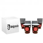 Belgravia 10oz Red Tea & Coffee Paper Cups 50s NWT1050