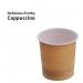 In-Cup Cappuccino 73mm Plastic Cups 25s - PACK (12) NWT1056P