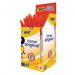Bic Cristal Ballpoint Pen Medium Red (Pack of 50) 837361 NWT1078