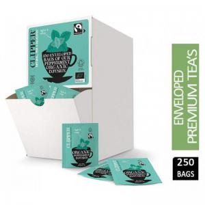 Clipper Organic Peppermint Infusion Fairtrade Enveloped Display Box