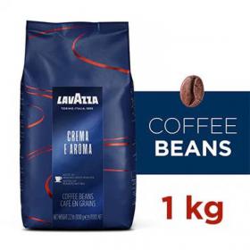 Lavazza Crema e Aroma Coffee Beans 1kg (Blue) - PACK (6) NWT1089P