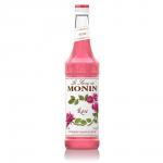 Monin Rose Coffee Syrup 700ml Glass
