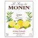 Monin Lemon Coffee Syrup 700ml (Glass) NWT1122