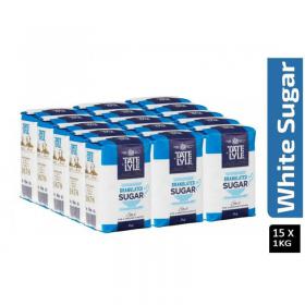 Tate and Lyle Granulated Sugar 1 kg - PACK (15) NWT113P