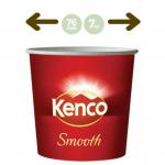 Kenco In-Cup Smooth Roast White 25s 76mm Paper Cups NWT1148