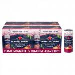 San Pellegrino Melograno Arancia (Pomegranate & Orange) Cans 24 x 330ml NWT1173