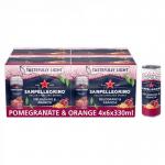 San Pellegrino Melograno Arancia (Pomegranate & Orange) Cans 24 x 330ml NWT1173
