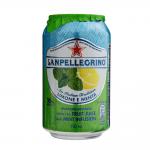 San Pellegrino Sparkling Lemon & Mint Cans 24x330ml NWT1174