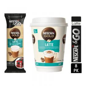 Nescafe & Go Latte (Sleeve of 8) NWT1208