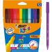 Bic Kids Visa Assorted Felt Pens (888695) 12s - PACK (25) NWT1252P