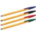 Bic Orange Barrel Original Fine Tip Ballpoint Black Pens 20s NWT1254