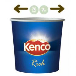 Kenco In-Cup Rich Roast Black 7oz x 25s, 76mm NWT1261