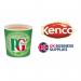 Kenco In-Cup PG Tips White 25s 76mm Paper Cups - PACK (15) NWT1264P