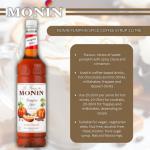 Monin Pumpkin Spice Coffee Syrup 1 Litre NWT1267