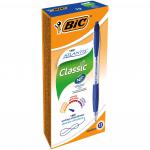 Bic Atlantis Retractable Ballpoint Medium Blue Pens 12s NWT1269