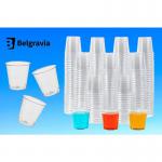 Belgravia 30ml1oz Plastic Shot Glasses (Pack of 100) - PACK (10) NWT130P