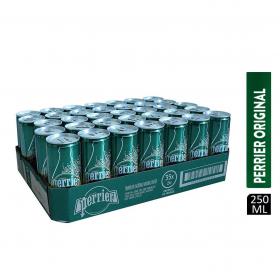 Perrier Sparkling Water Cans 35x250ml NWT132