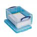 Really Useful Clear Plastic Storage Box 9 Litre NWT1323