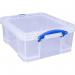 Really Useful Clear Plastic Storage Box 18 Litre NWT1325
