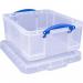 Really Useful Clear Plastic Storage Box 18 Litre NWT1325