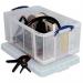 Really Useful Clear Plastic Storage Box 64 Litre NWT1328