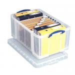 Really Useful Clear Plastic Storage Box 64 Litre NWT1328