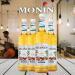 Monin Sugar Free Hazelnut Coffee Syrup 1 Litre  - PACK (6) NWT1387P