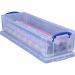 Really Useful Clear Plastic Storage Box 22 Litre NWT1390