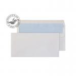 Blake Purely Everyday Wallet Self Seal White DL 110Ã—220mm 100gsm Envelopes (500) NWT1406