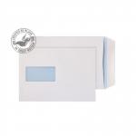 Purely Everyday C5 White Windowed Press Seal Envelopes 500s NWT1410