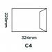 Purely Everyday C4 Manilla Press Seal Envelopes 250s NWT1414