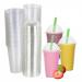 Belgravia 16oz Plastic Smoothie Cups 50s NWT1415