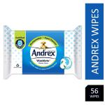 Andrex Classic Clean Washlets Fine to Flush Mega Pack 56s NWT1417