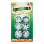 Powerhouse Green Toilet Blocks Pack 6s NWT1428-G