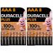 Duracell Plus Power Battery AAA Pack 8s NWT1447