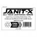 Janit-X Eco 100% Recycled Centrefeed Rolls Blue 6 x 400s NWT1472