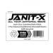 Janit-X Eco 100% Recycled Centrefeed Rolls White 6 x 400s NWT1473