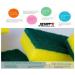 Janit-X Abrasive Sponge Back Large Green Scourer Pack 10s NWT1480